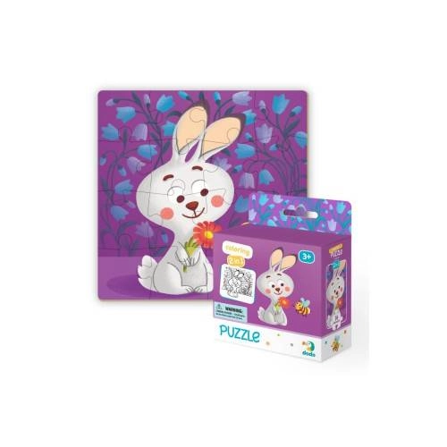 Puzzle Kolorowanka Zajączek 300121